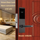 Cerradura de puerta sin llave de la tarjeta del golpe fuerte del hotel inteligente de la seguridad para el proyecto del hotel