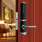 TI de madera Chips With Hotel Software de la puerta de la cerradura de la llave electrónica de la aleación RFID del cinc