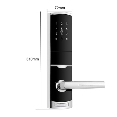 Cerradura de contraseña de aleación de zinc Cerraduras electrónicas de puertas inteligentes con aplicación TTlock Tuya
