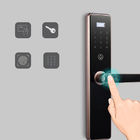 FCC biométrica sin llave 30m m elegante inteligente de la cerradura de puerta de la huella dactilar