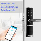 Enlace de aleación de zinc contraseña Bluetooth TTlock Smart Keypad Cerradura de puerta con llave de tarjeta