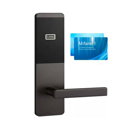 Puerta de madera Rfid Hotel Cerraduras de puertas de tarjeta de clave con software gratuito de gestión de PC