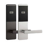 Aleación de aluminio de las cerraduras de puerta de Smart del hotel de la llave de tarjeta del RFID con software libre de la gestión