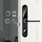 Cerraduras electrónicas inteligentes de puertas de aleación de aluminio de tipo delgado TTlock para apartamentos Home Office