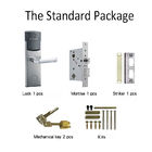 ANSI Standard Mortise Key Card Hotel Cerraduras de puertas inteligentes con software gratuito para PC