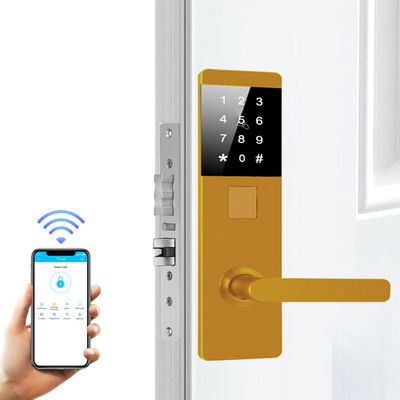 Cerradura de aleación de aluminio TTlock contraseña cerraduras electrónicas inteligentes de puertas para apartamentos oficina en casa