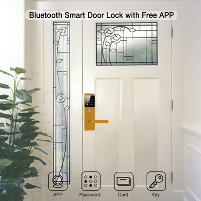 Cerradura de aleación de aluminio TTlock contraseña cerraduras electrónicas inteligentes de puertas para apartamentos oficina en casa