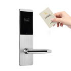 Cerradura de puertas inteligentes de hotel de aleación de zinc ANSI Mortise con tarjeta deslizante