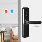 Cerradura de puerta biométrica controlada de la huella dactilar de la cerradura de puerta de la cerradura de Tuya de Digitaces del App casero elegante de la tarjeta