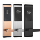 Cerraduras de puerta elegantes electrónicas de la tarjeta sin llave negra del color RFID para el hotel