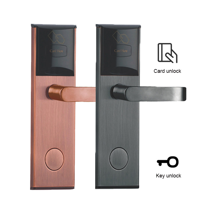 Cerraduras de puerta de la llave electrónica del ODM Cerradura Smart RFID del OEM para el apartamento del motel del hotel