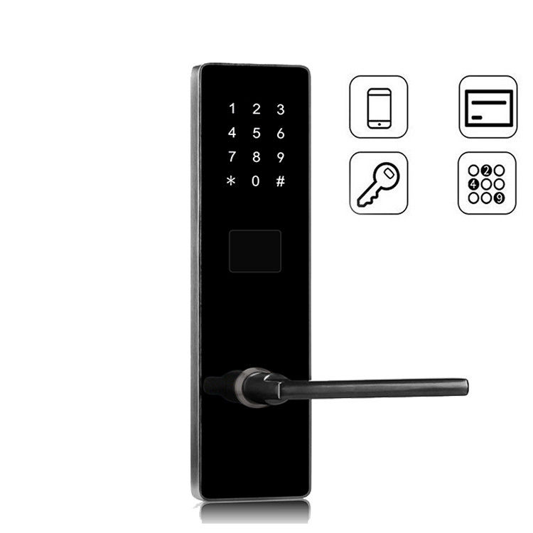El App de Digitaces del tirador de puerta del código de seguridad controló la cerradura de puerta elegante de la contraseña para el hogar