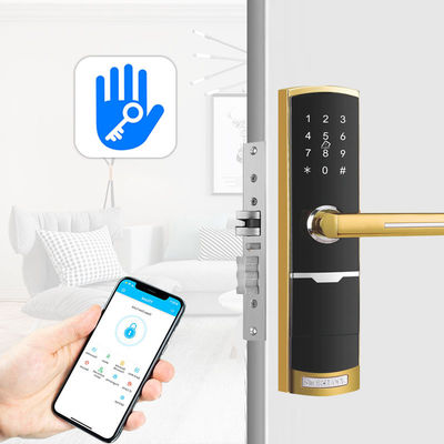 Cerraduras de puerta electrónicas del apartamento de la aleación del cinc con el App de TTlock Tuya de la contraseña